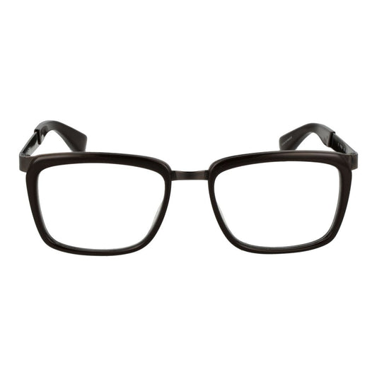 Yohji Yamamoto Brown Unisex Glasses Frame $614.00 Yohji Yamamoto Luzworld