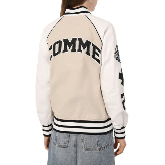 Comme Des Fuckdown Beige Cotton Jackets & Coat $676.00 Comme Des Fuckdown Luzworld