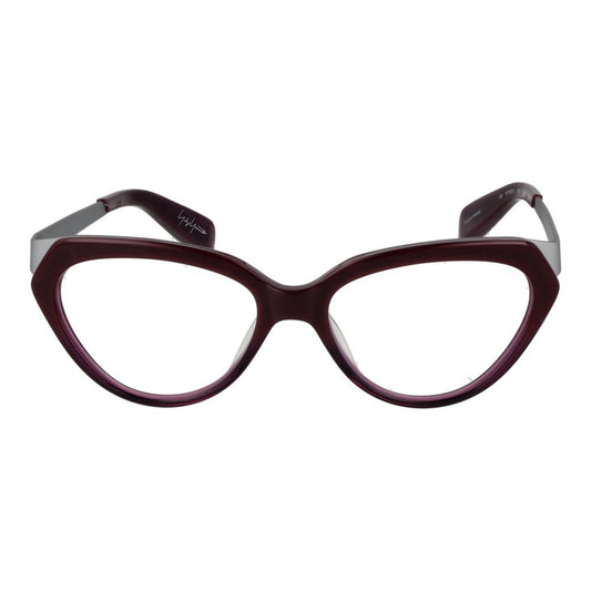 Yohji Yamamoto Purple Unisex Glasses Frame $614.00 Yohji Yamamoto Luzworld