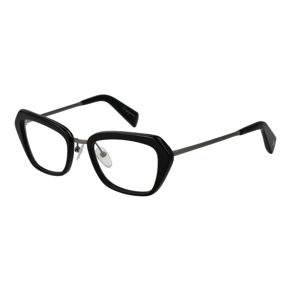 Yohji Yamamoto Black Women Glasses Frame $792.00 Yohji Yamamoto Luzworld
