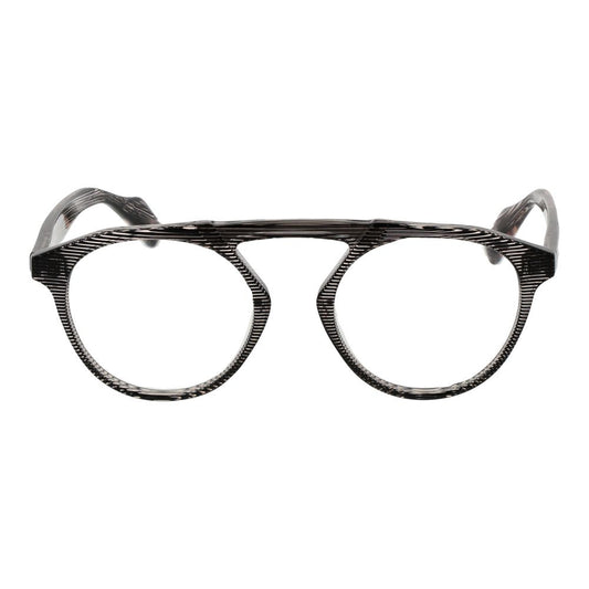 Yohji Yamamoto Brown Men Glasses Frame $792.00 Yohji Yamamoto Luzworld