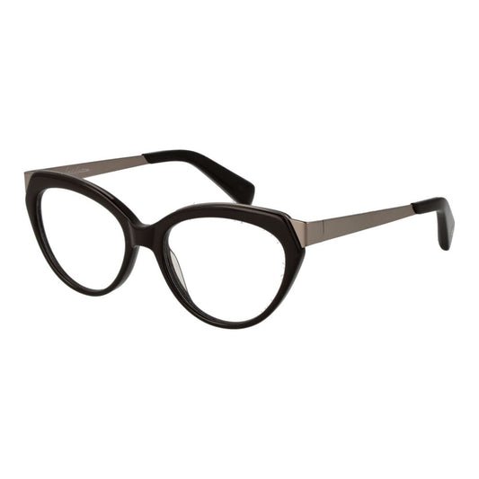 Yohji Yamamoto Brown Unisex Glasses Frame $614.00 Yohji Yamamoto Luzworld