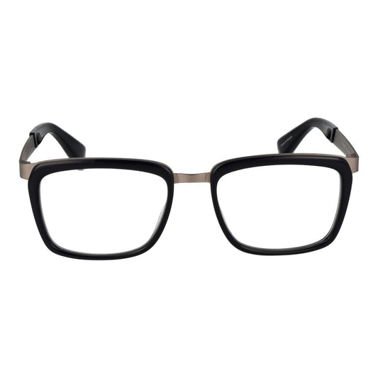 Yohji Yamamoto Black Unisex Glasses Frame $614.00 Yohji Yamamoto Luzworld