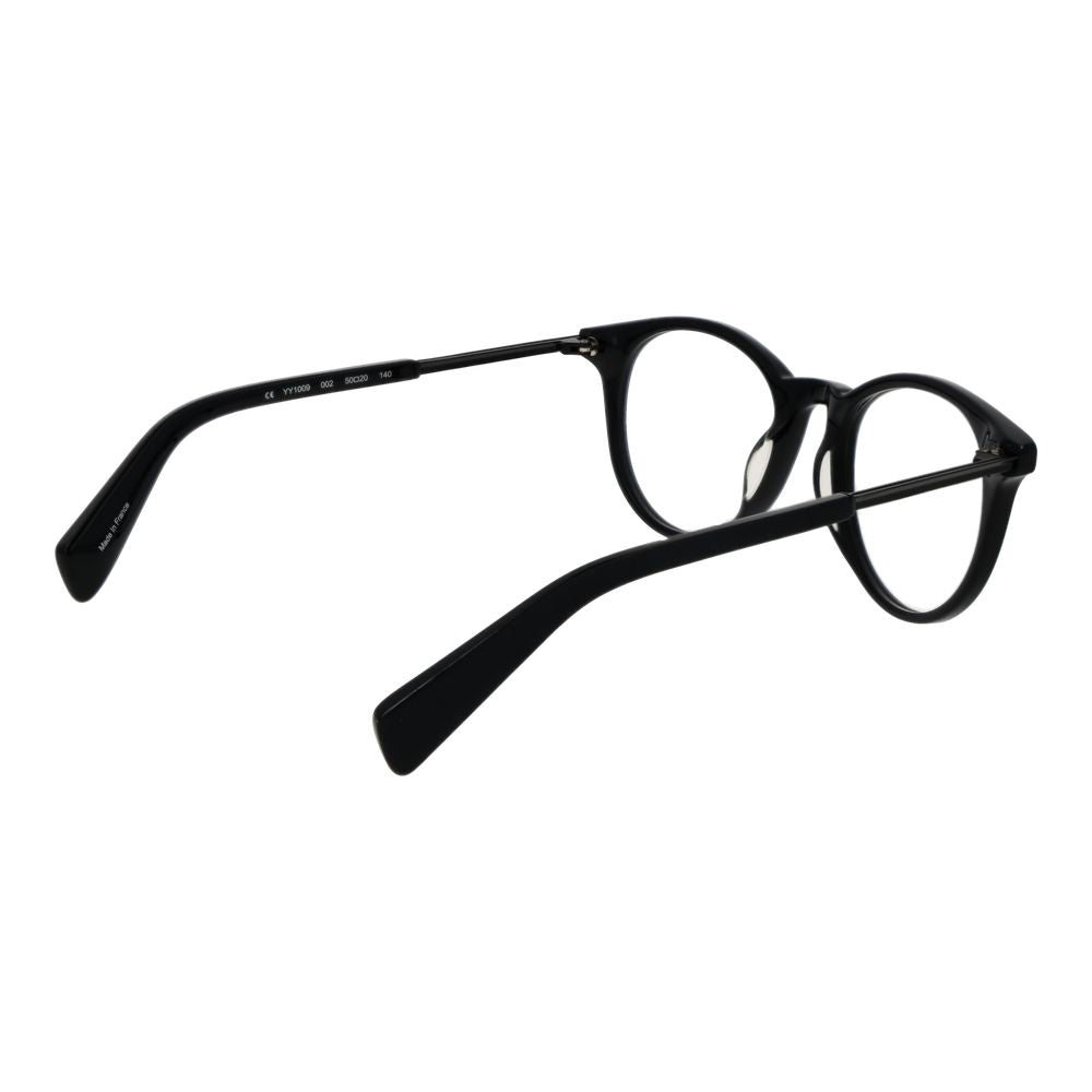 Yohji Yamamoto Black Men Glasses Frame $724.00 Yohji Yamamoto Luzworld