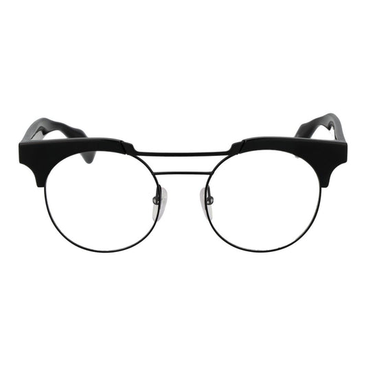 Yohji Yamamoto Black Women Glasses Frame $792.00 Yohji Yamamoto Luzworld