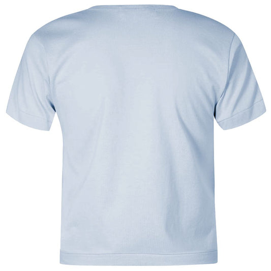 Comme Des Fuckdown Blue Cotton Women T-Shirt $142.00 Comme Des Fuckdown Luzworld