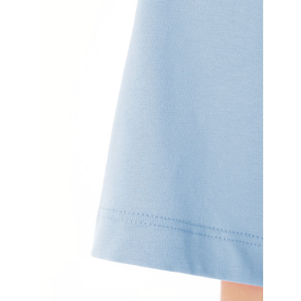 Comme Des Fuckdown Blue Cotton Women T-Shirt $142.00 Comme Des Fuckdown Luzworld