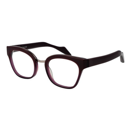 Yohji Yamamoto Purple Women Glasses Frame $655.00 Yohji Yamamoto Luzworld