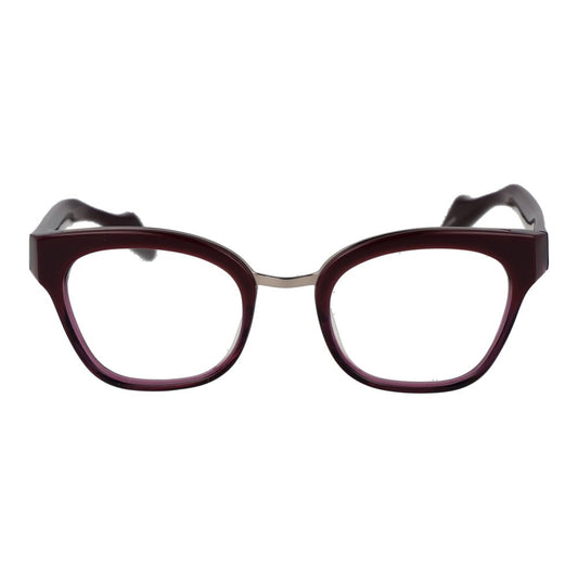 Yohji Yamamoto Purple Women Glasses Frame $655.00 Yohji Yamamoto Luzworld