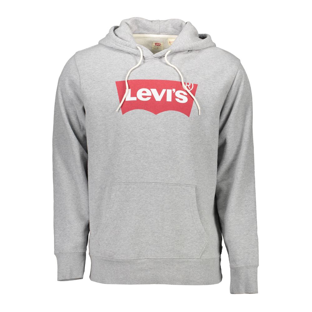 Levi's Gray Cotton Men Sweater $208.00 Levi's Luzworld