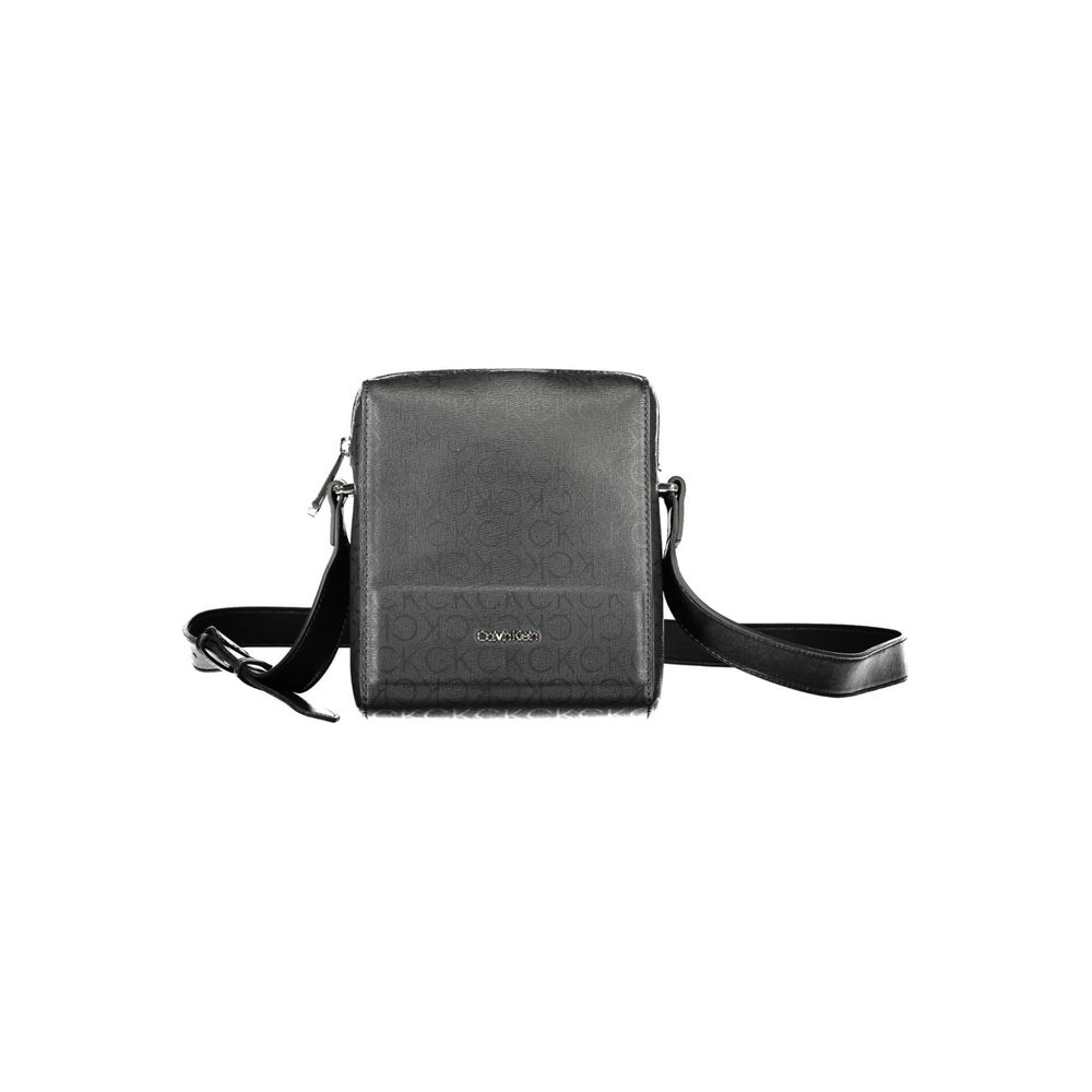 Calvin Klein Black Polyester Shoulder Bag $215.00 Calvin Klein Luzworld