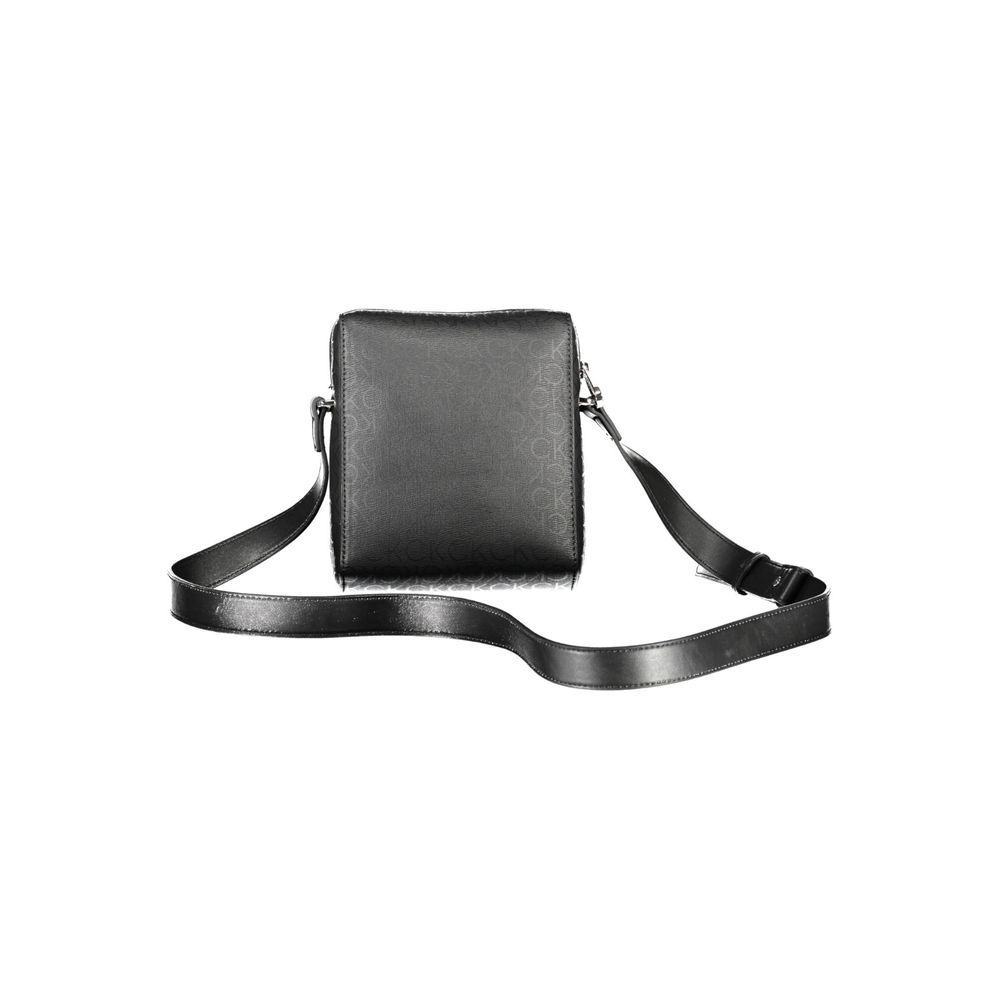 Calvin Klein Black Polyester Shoulder Bag $215.00 Calvin Klein Luzworld