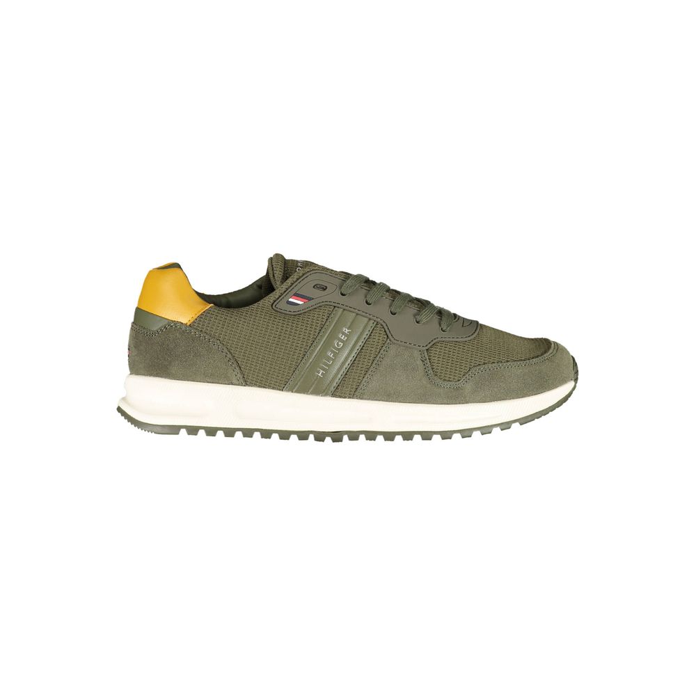Tommy Hilfiger Green Polyester Sneaker $263.00 Tommy Hilfiger Luzworld
