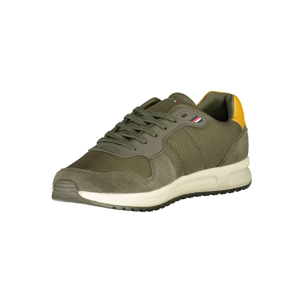 Tommy Hilfiger Green Polyester Sneaker $263.00 Tommy Hilfiger Luzworld