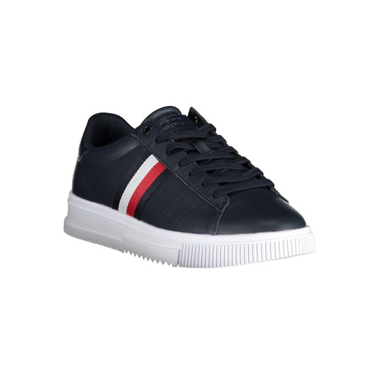 Tommy Hilfiger Blue Polyester Sneaker $271.00 Tommy Hilfiger Luzworld