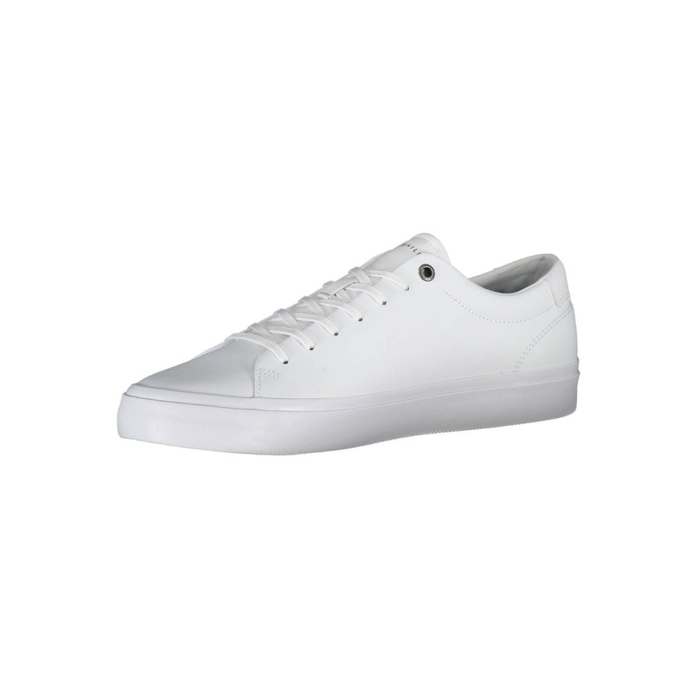 Tommy Hilfiger White Polyester Sneaker $255.00 Tommy Hilfiger Luzworld
