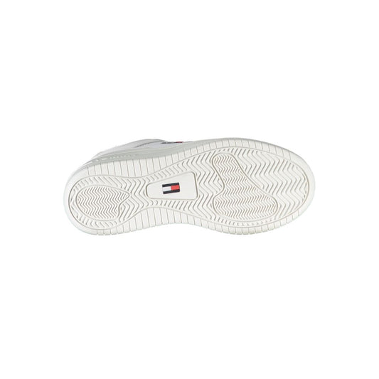 Tommy Hilfiger White Polyester Sneaker $255.00 Tommy Hilfiger Luzworld