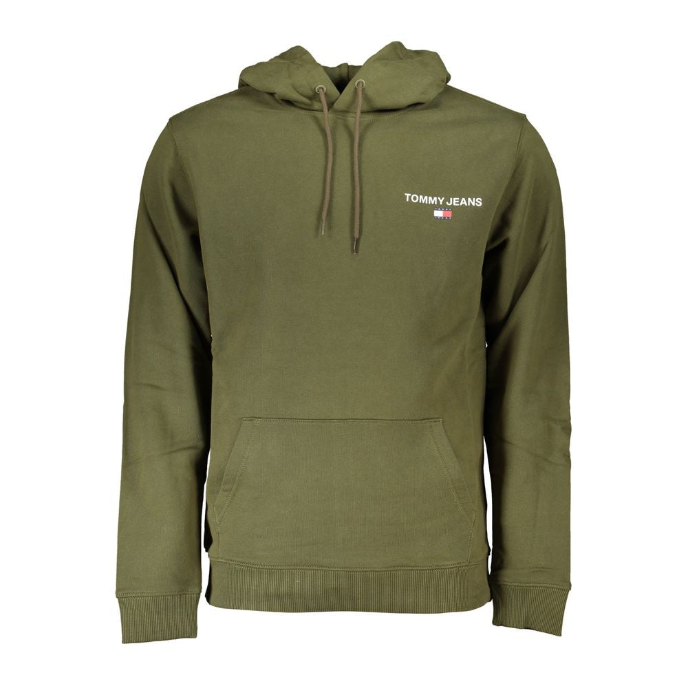 Tommy Hilfiger Green Cotton Men Sweater $234.00 Tommy Hilfiger Luzworld