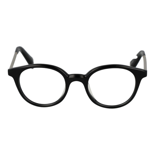 Yohji Yamamoto Black Unisex Glasses Frame $730.00 Yohji Yamamoto Luzworld