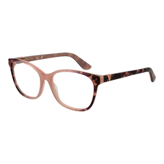 Guess Pink Women Glasses Frame $221.00 Guess Luzworld