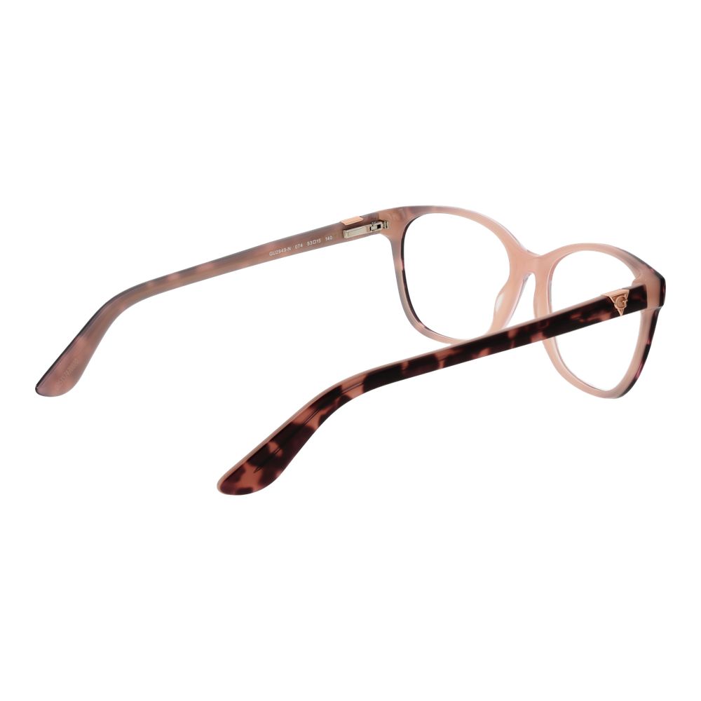 Guess Pink Women Glasses Frame $221.00 Guess Luzworld
