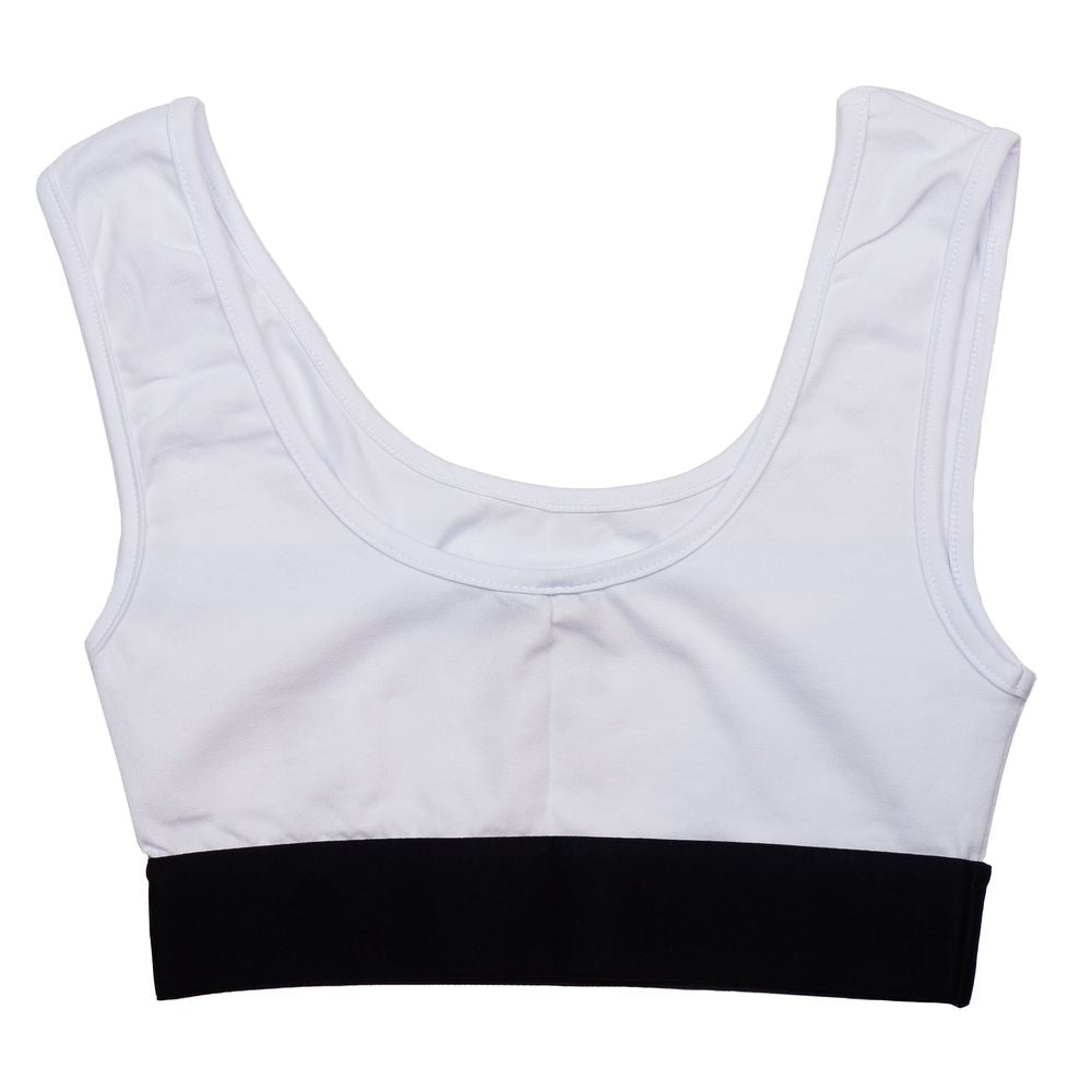 Comme Des Fuckdown White Cotton Women Top $128.00 Comme Des Fuckdown Luzworld