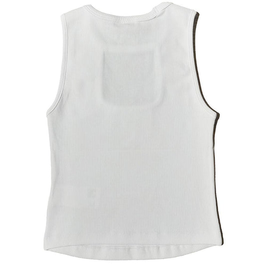 Comme Des Fuckdown White Cotton Women Top $137.00 Comme Des Fuckdown Luzworld