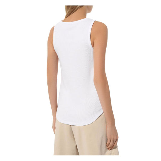 Comme Des Fuckdown White Cotton Women Top $137.00 Comme Des Fuckdown Luzworld