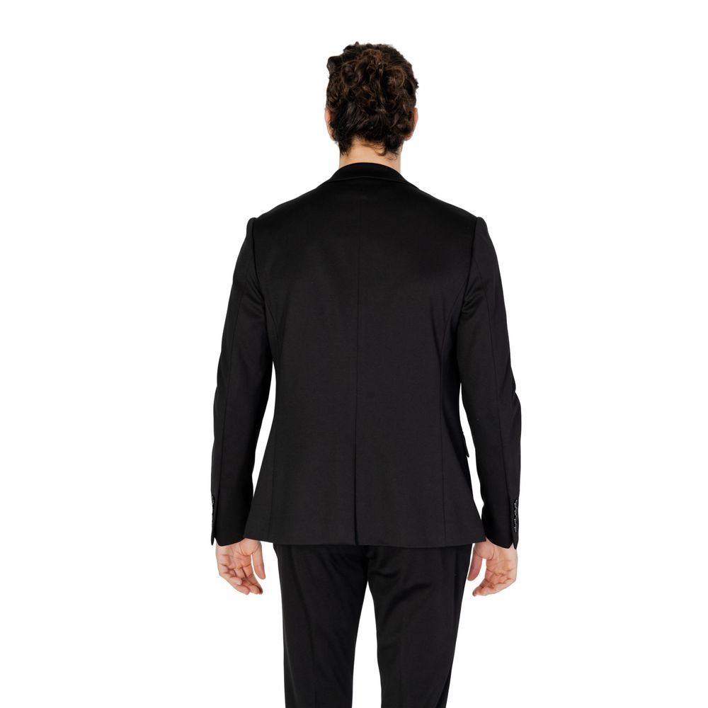 Antony Morato Black Polyester Blazer $286.00 Antony Morato Luzworld