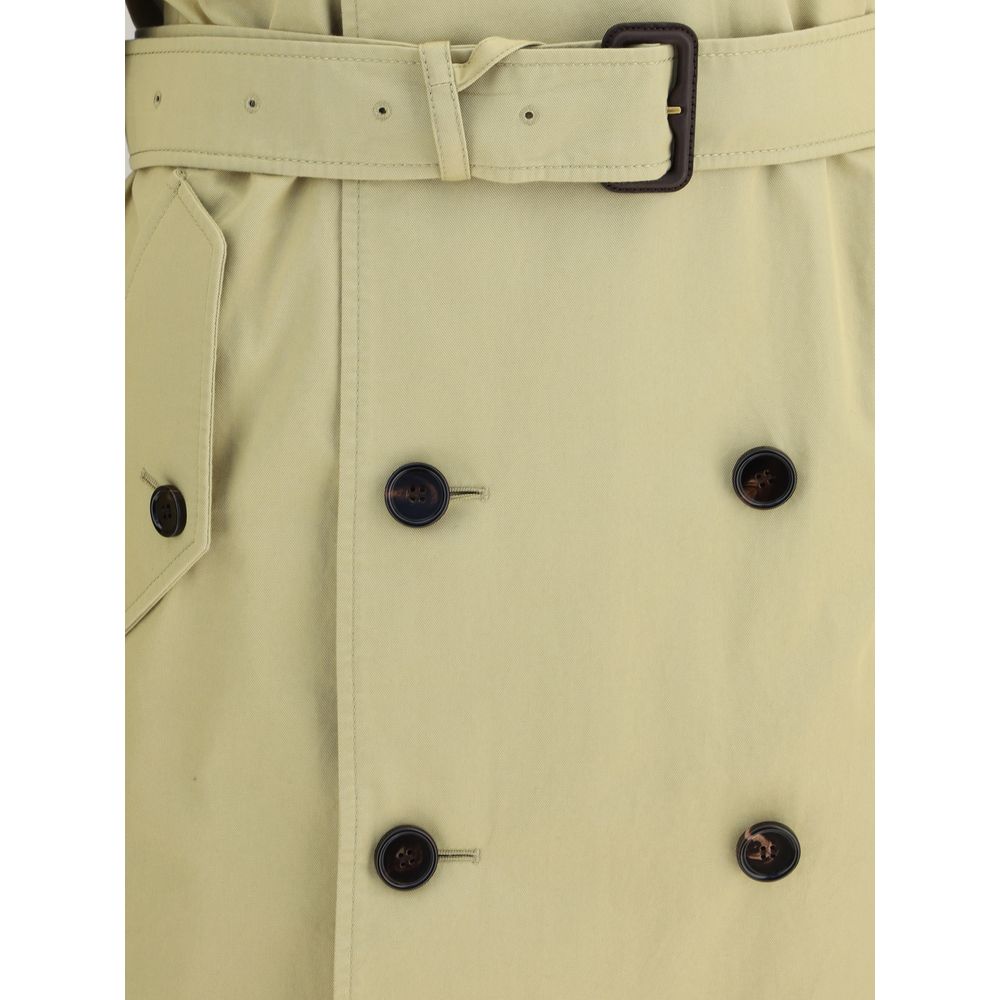 Burberry Medium cotton gabardine Trench Coat $4455.00 Burberry Luzworld