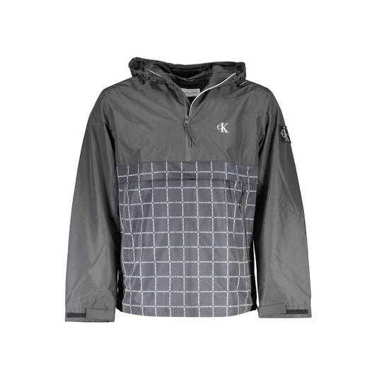 Calvin Klein Black Polyester Men's Jacket $325.00 Calvin Klein Luzworld