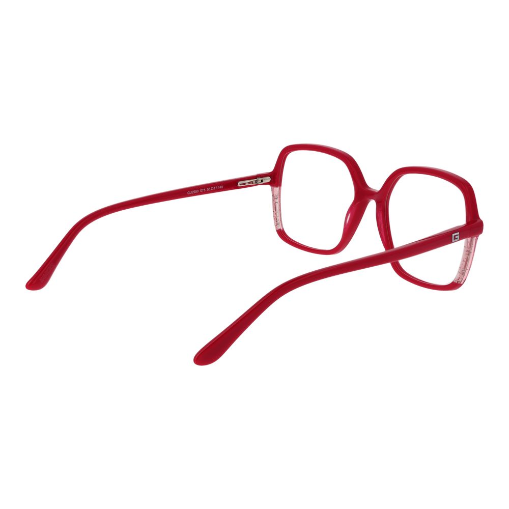 Guess Pink Women Glasses Frame $235.00 Guess Luzworld