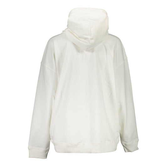 Tommy Hilfiger White Cotton Women's Hoodie $245.00 Tommy Hilfiger Luzworld