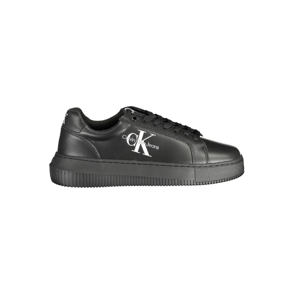 Calvin Klein Black Polyester Sneaker $280.00 Calvin Klein Luzworld