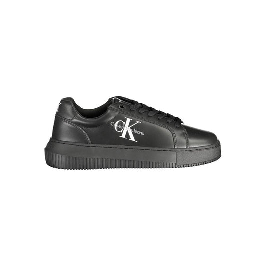 Calvin Klein Black Polyester Sneaker $280.00 Calvin Klein Luzworld