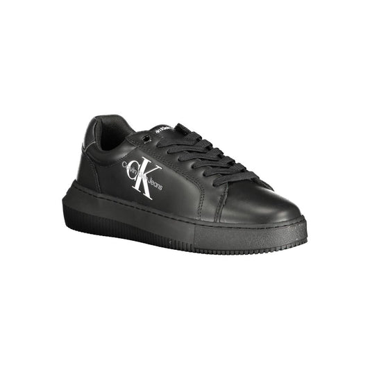 Calvin Klein Black Polyester Sneaker $280.00 Calvin Klein Luzworld