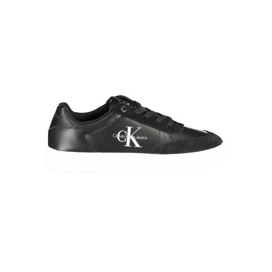Calvin Klein Black Polyester Sneaker $233.00 Calvin Klein Luzworld