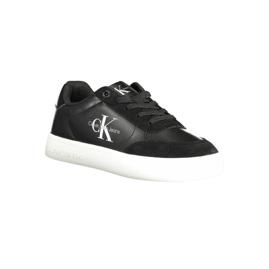 Calvin Klein Black Polyester Sneaker $233.00 Calvin Klein Luzworld