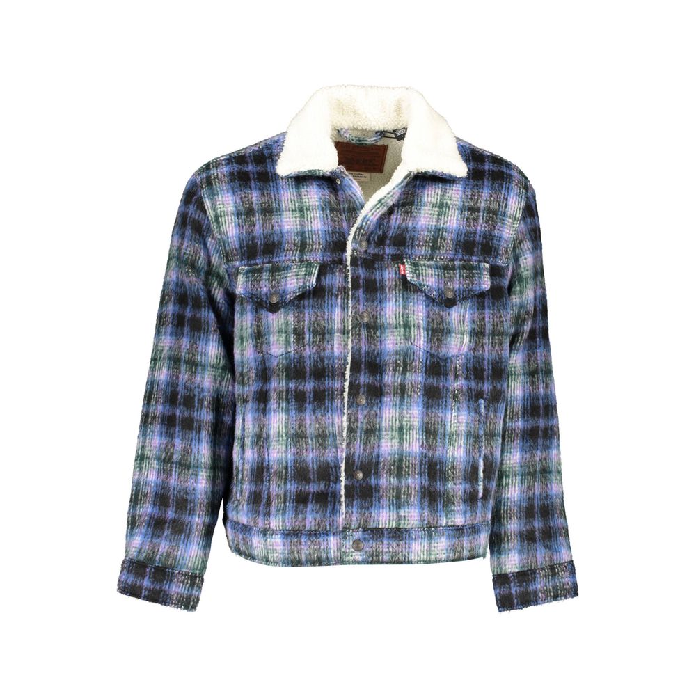 Levi's Blue Polyester Men Jacket $291.00 Levi's Luzworld