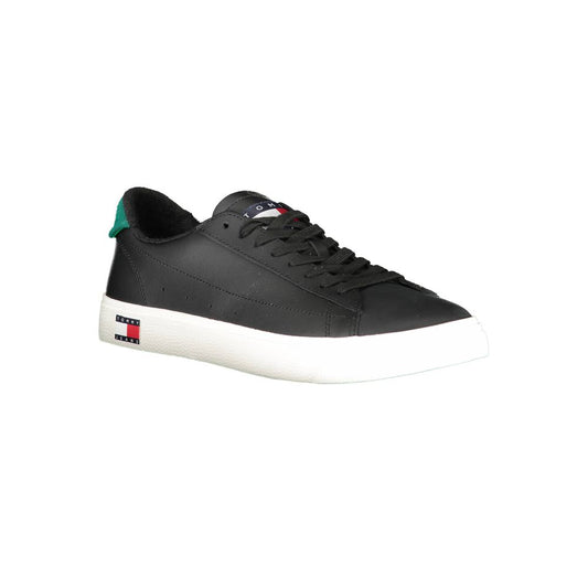 Tommy Hilfiger Black Polyester Sneaker $248.00 Tommy Hilfiger Luzworld