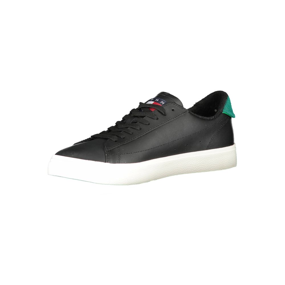 Tommy Hilfiger Black Polyester Sneaker $248.00 Tommy Hilfiger Luzworld