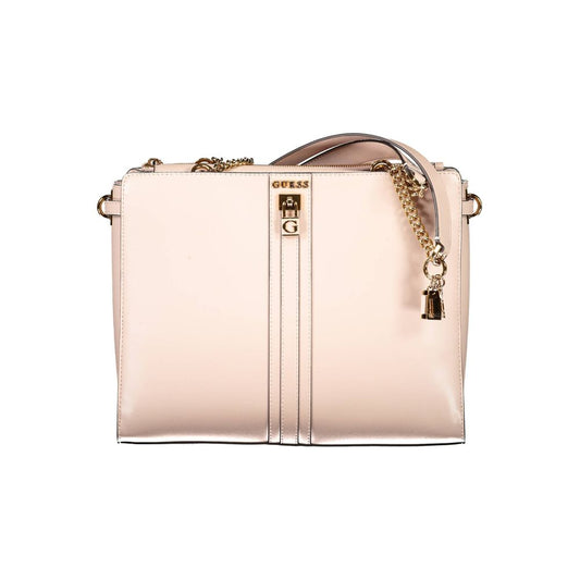 Guess Jeans Pink Polyethylene Handbag $553.00 Guess Jeans Luzworld
