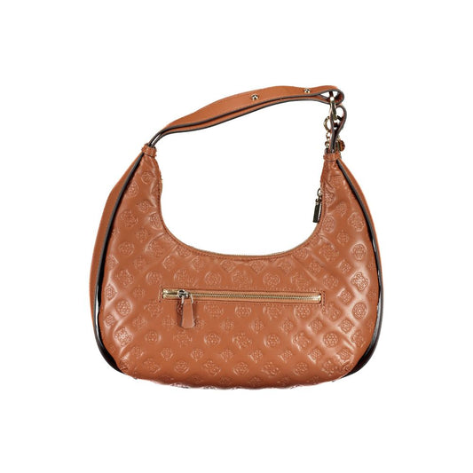 Guess Jeans Brown Polyethylene Handbag $314.00 Guess Jeans Luzworld