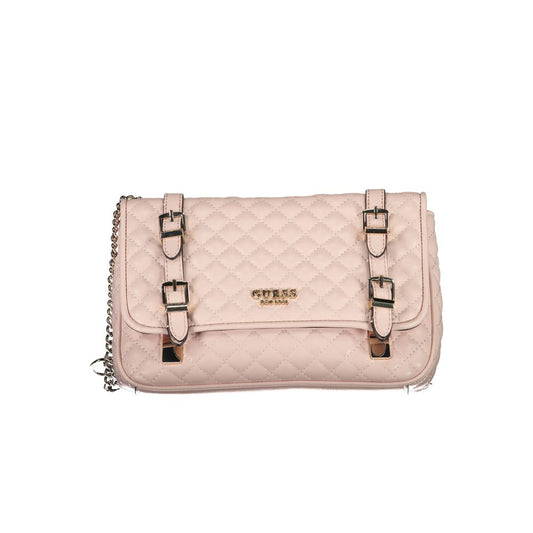 Guess Jeans Pink Polyethylene Handbag $314.00 Guess Jeans Luzworld
