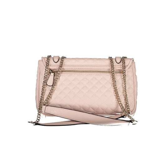 Guess Jeans Pink Polyethylene Handbag $314.00 Guess Jeans Luzworld