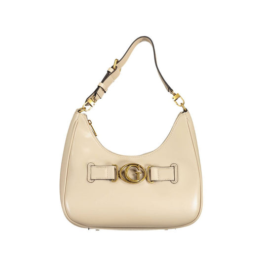 Guess Jeans Beige Polyethylene Handbag $332.00 Guess Jeans Luzworld