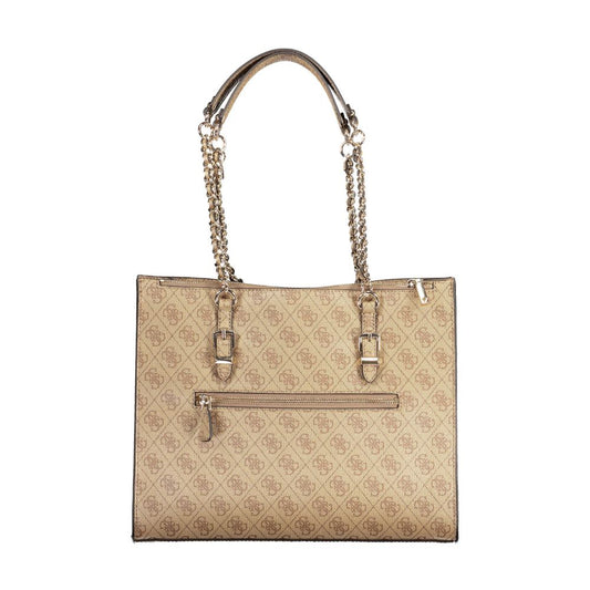 Guess Jeans Beige Polyethylene Handbag $563.00 Guess Jeans Luzworld