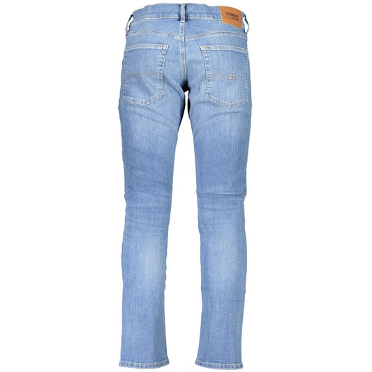 Tommy Hilfiger Blue Cotton Men Jeans $250.00 Tommy Hilfiger Luzworld