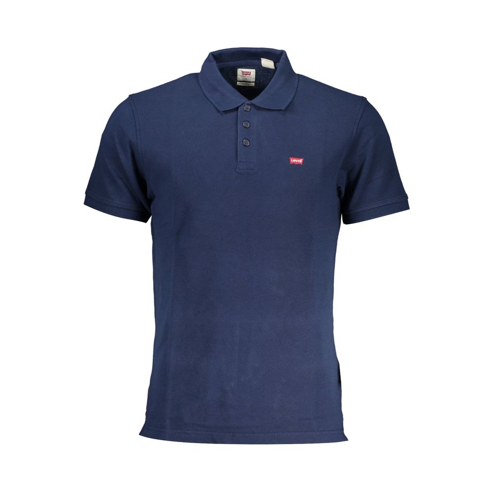 Levi's Blue Cotton Polo Shirt $135.00 Levi's Luzworld