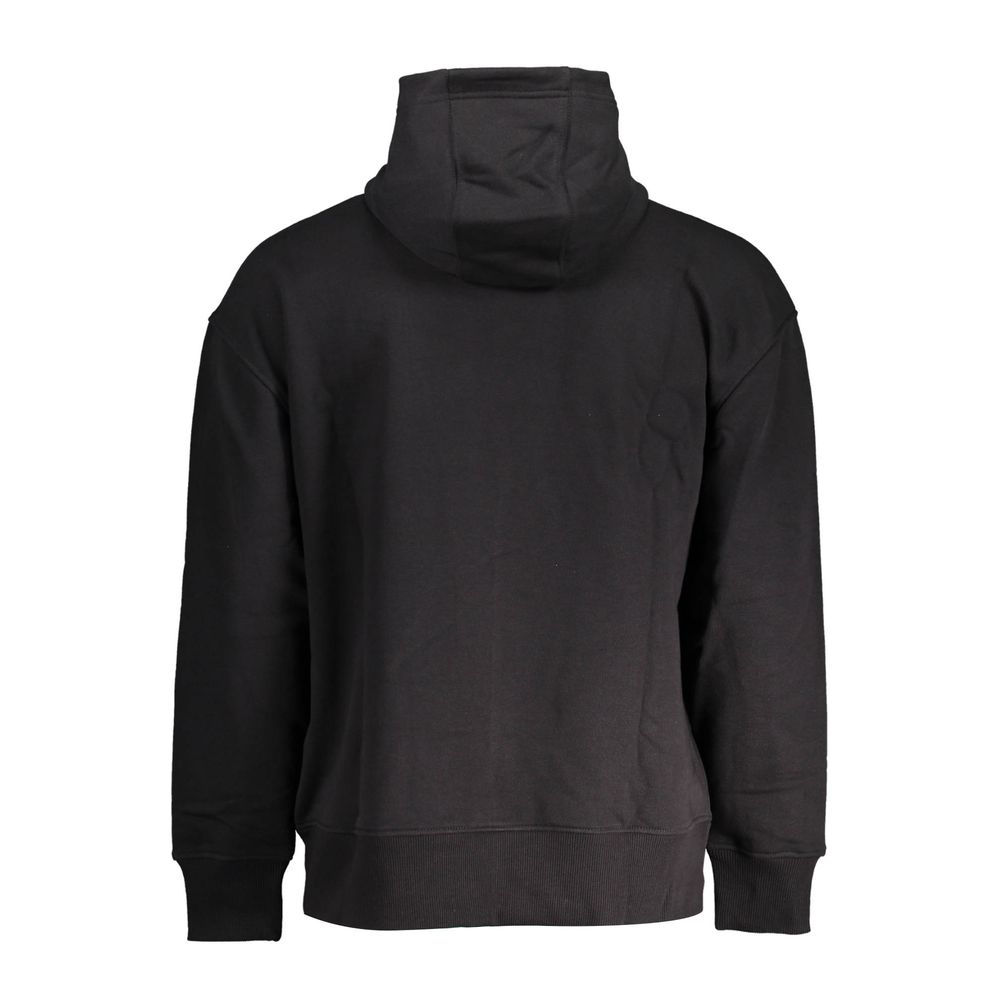 Tommy Hilfiger Black Cotton Men Sweater $250.00 Tommy Hilfiger Luzworld